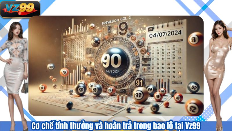 Cơ chế tính thưởng và hoàn trả trong bao lô tại Vz99